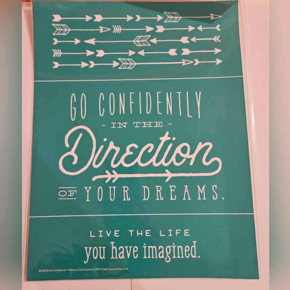 Inspirational Teal Wall Art Decor